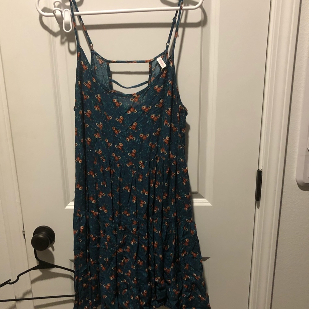 Flower oversized dress